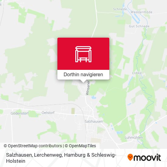 Salzhausen, Lerchenweg Karte