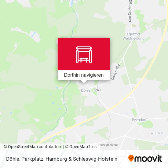 Döhle, Parkplatz Karte