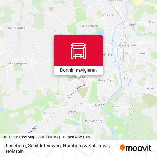 Lüneburg, Schildsteinweg Karte