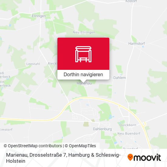 Marienau, Drosselstraße 7 Karte