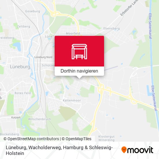 Lüneburg, Wacholderweg Karte