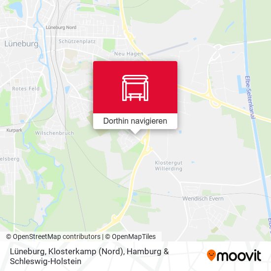 Lüneburg, Klosterkamp (Nord) Karte