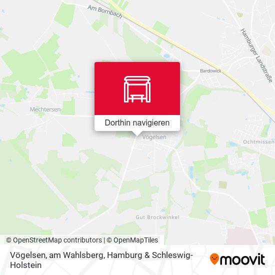 Vögelsen, am Wahlsberg Karte