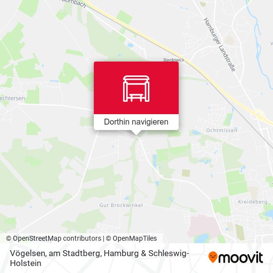 Vögelsen, am Stadtberg Karte