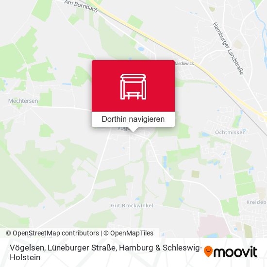 Vögelsen, Lüneburger Straße Karte
