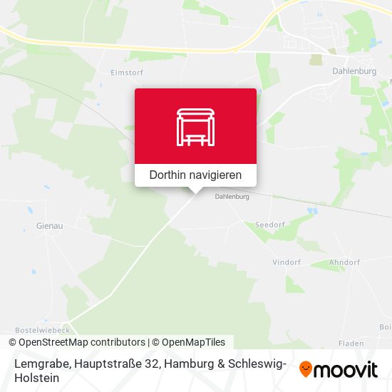 Lemgrabe, Hauptstraße 32 Karte