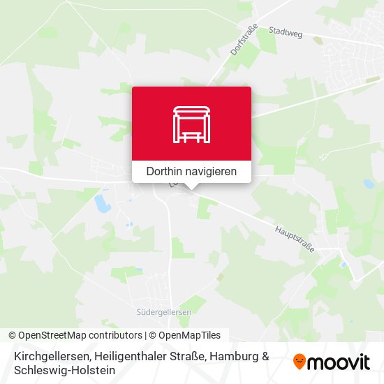 Kirchgellersen, Heiligenthaler Straße Karte