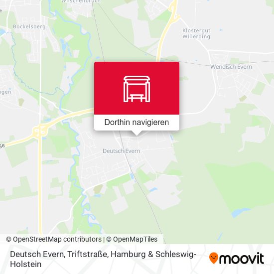 Deutsch Evern, Triftstraße Karte