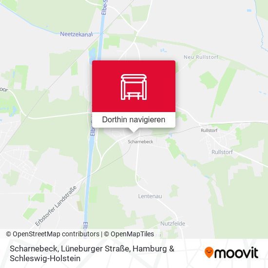 Scharnebeck, Lüneburger Straße Karte