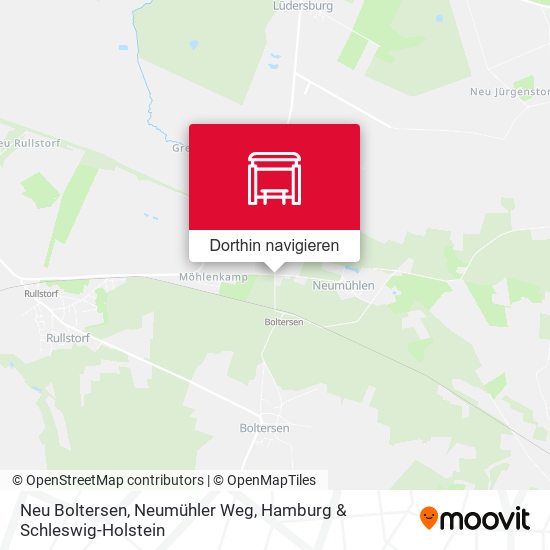 Neu Boltersen, Neumühler Weg Karte