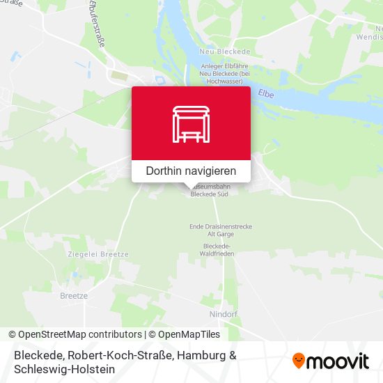 Bleckede, Robert-Koch-Straße Karte