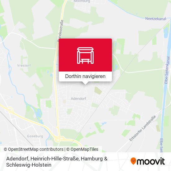 Adendorf, Heinrich-Hille-Straße Karte