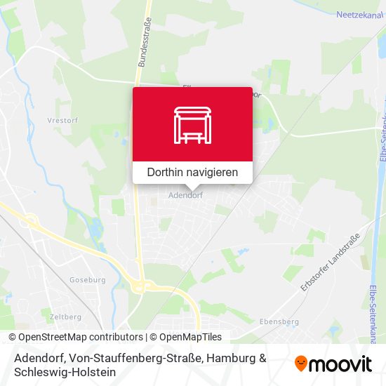 Adendorf, Von-Stauffenberg-Straße Karte