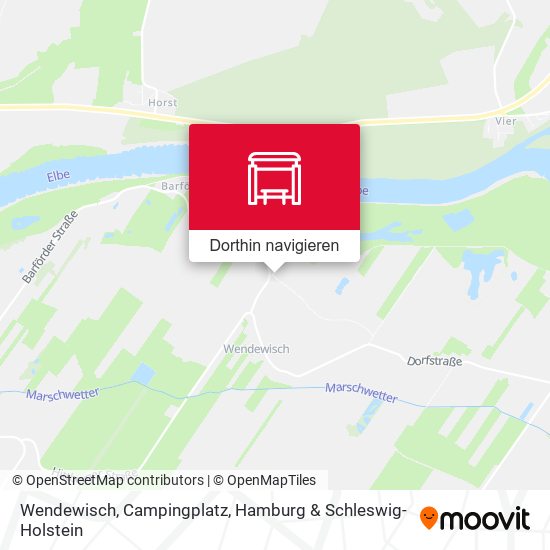 Wendewisch, Campingplatz Karte