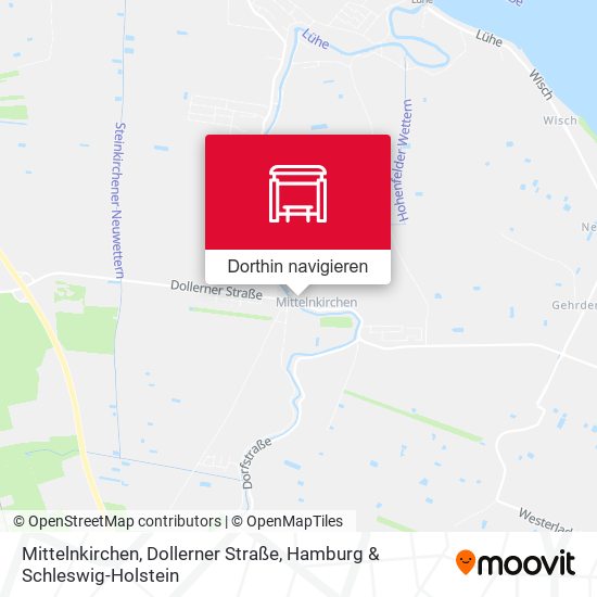 Mittelnkirchen, Dollerner Straße Karte