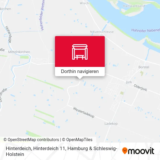 Hinterdeich, Hinterdeich 11 Karte