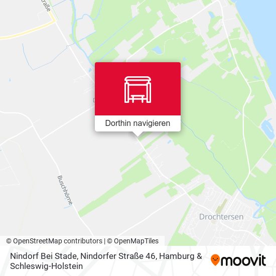 Nindorf Bei Stade, Nindorfer Straße 46 Karte
