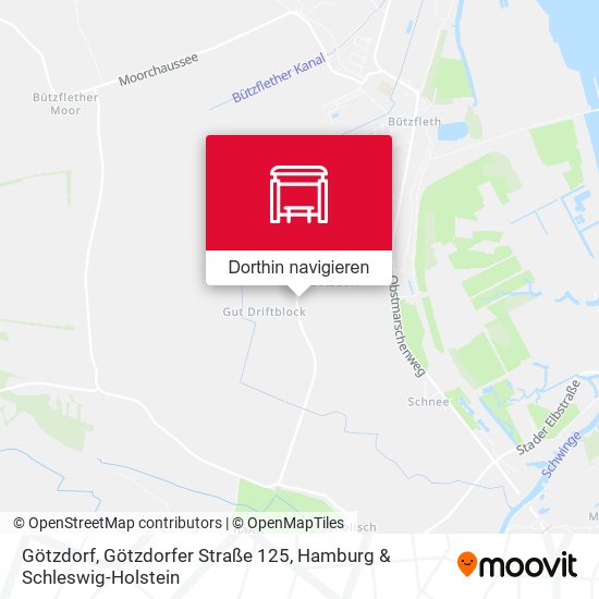Götzdorf, Götzdorfer Straße 125 Karte