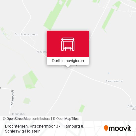 Drochtersen, Ritschermoor 37 Karte