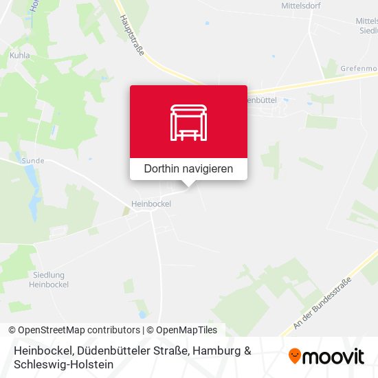 Heinbockel, Düdenbütteler Straße Karte