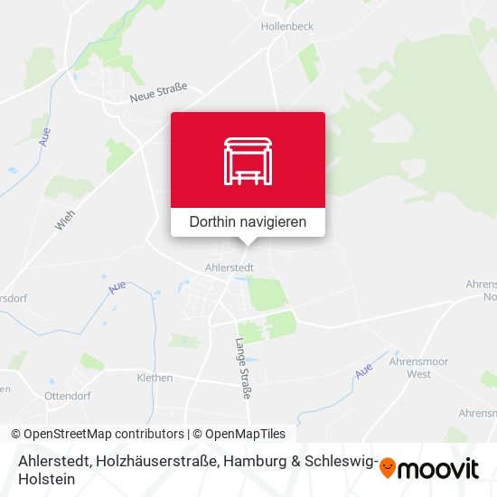 Ahlerstedt, Holzhäuserstraße Karte