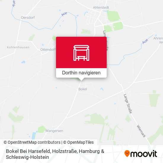 Bokel Bei Harsefeld, Holzstraße Karte