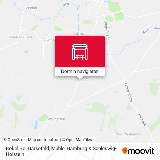 Bokel Bei Harsefeld, Mühle Karte