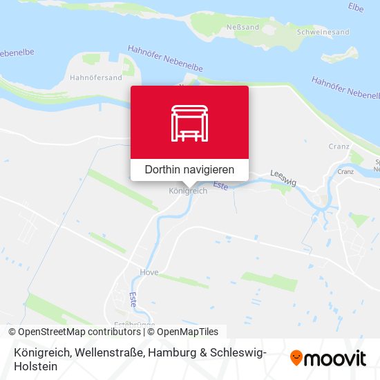 Königreich, Wellenstraße Karte