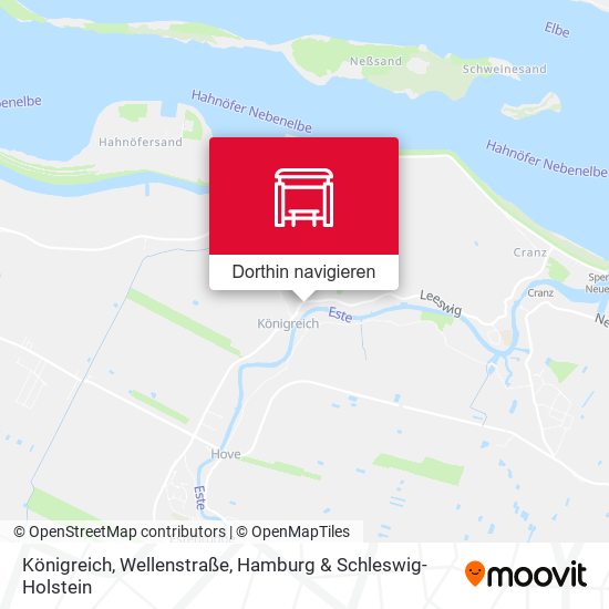 Königreich, Wellenstraße Karte