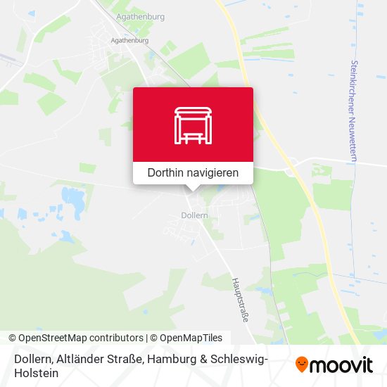 Dollern, Altländer Straße Karte