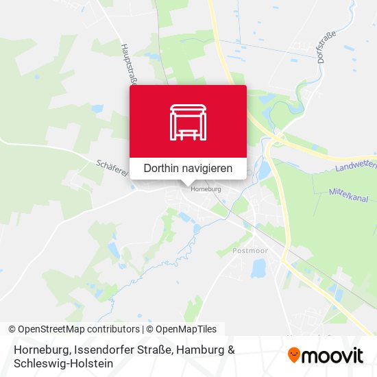 Horneburg, Issendorfer Straße Karte