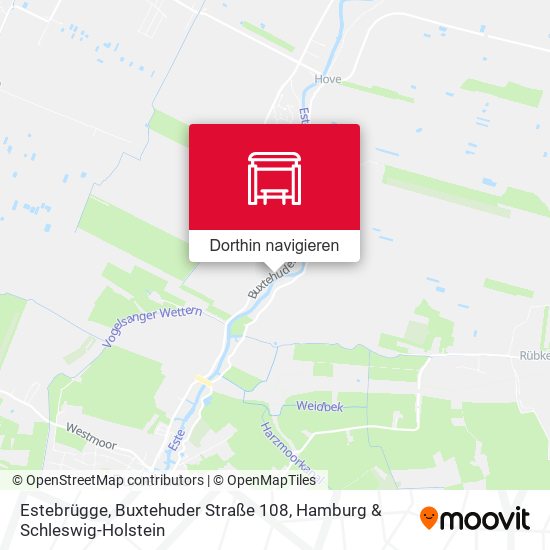 Estebrügge, Buxtehuder Straße 108 Karte