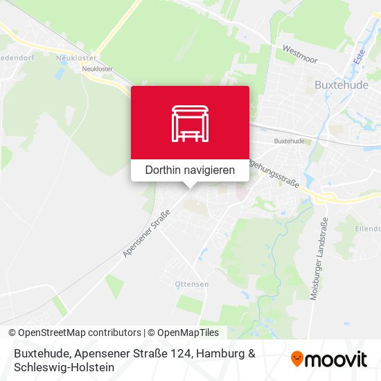 Buxtehude, Apensener Straße 124 Karte