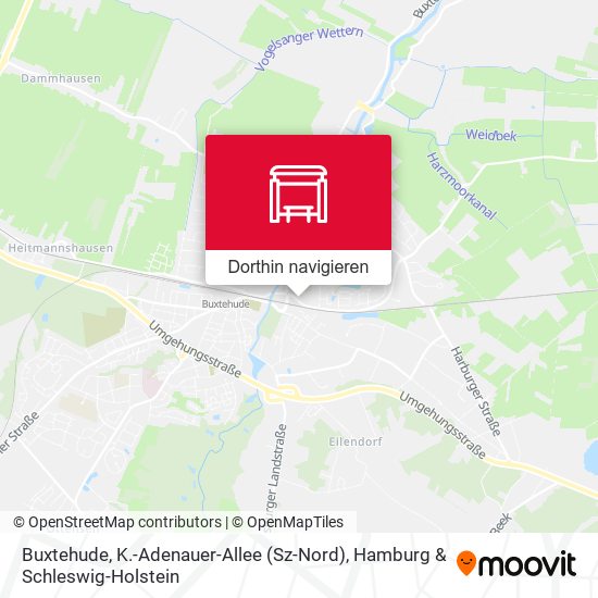 Buxtehude, K.-Adenauer-Allee (Sz-Nord) Karte