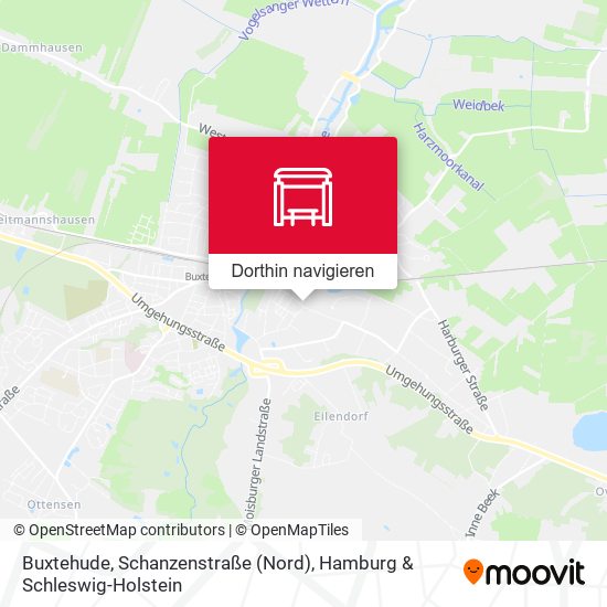 Buxtehude, Schanzenstraße (Nord) Karte