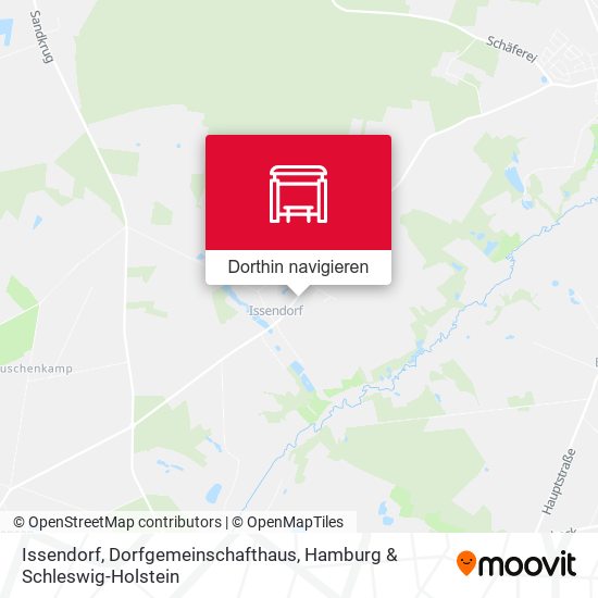Issendorf, Dorfgemeinschafthaus Karte