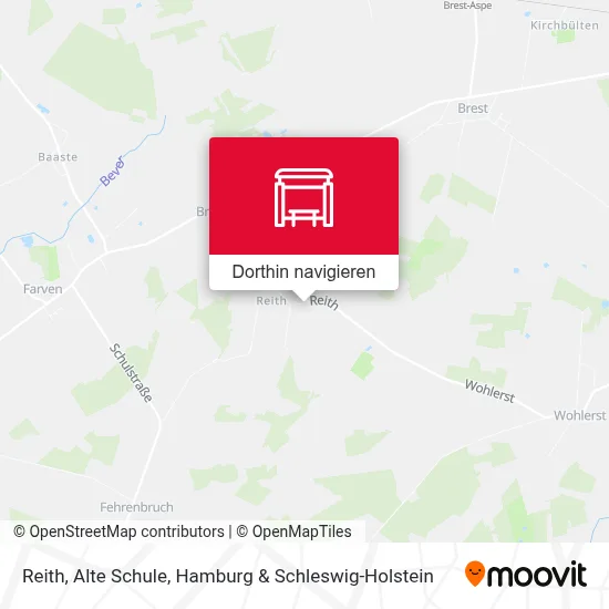 Reith, Alte Schule Karte