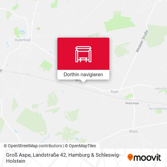 Groß Aspe, Landstraße 42 Karte