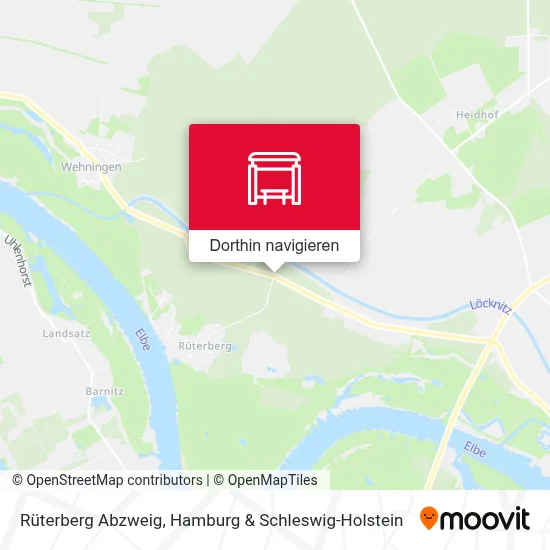 Rüterberg Abzweig Karte