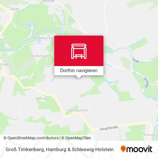 Groß Timkenberg Karte