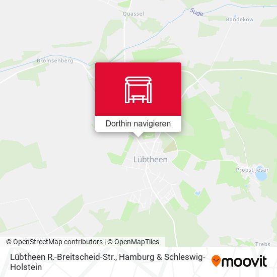Lübtheen R.-Breitscheid-Str. Karte