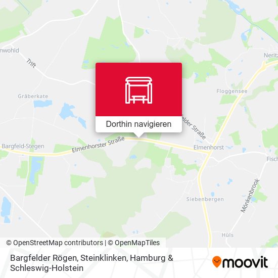 Bargfelder Rögen, Steinklinken Karte