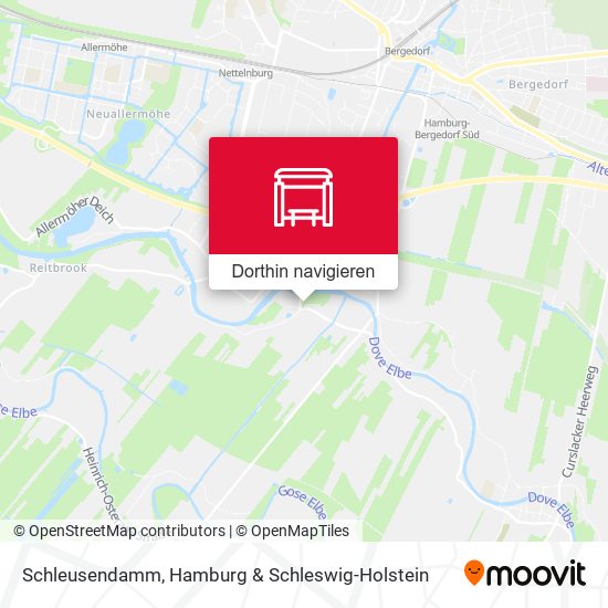 Schleusendamm Karte