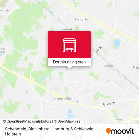 Schenefeld, Blocksberg Karte