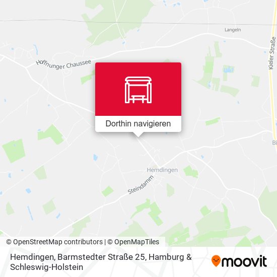 Hemdingen, Barmstedter Straße 25 Karte