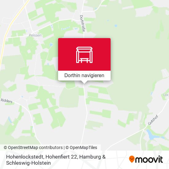 Hohenlockstedt, Hohenfiert 22 Karte