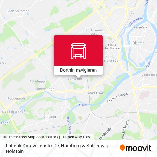 Lübeck Karavellenstraße Karte