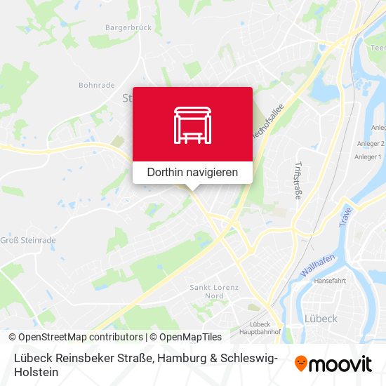 Lübeck Reinsbeker Straße Karte