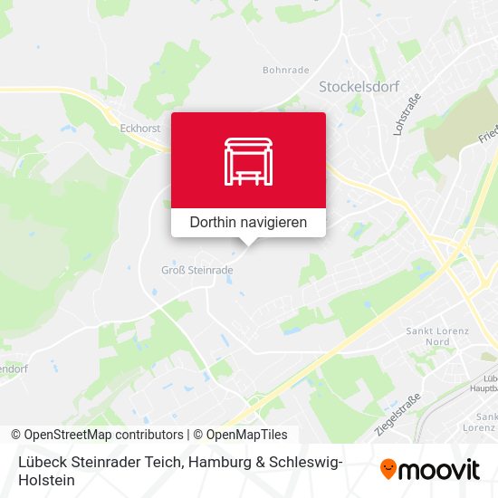 Lübeck Steinrader Teich Karte