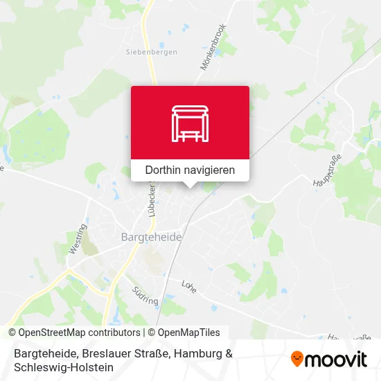 Bargteheide, Breslauer Straße Karte